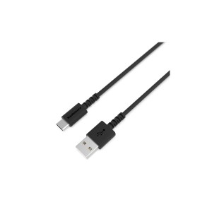 カシムラ USB充電＆同期ケーブル 2m A-C ブラック AJ-627(BK) 電源 充電 コード 線 スマホ タブレット PC ゲーム 家 職場 会社 予備 常備