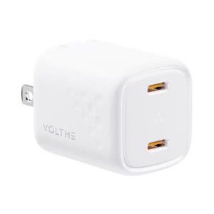 ボルトミー VOLTME USB急速充電器 Revo 30 Duo C＋C USB PD（パワーデリバリー）対応 30W USB-C×2ポート 折りたたみ式プラグ ホワイト V