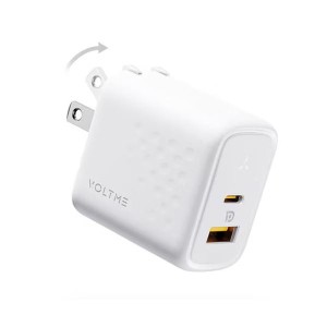 ボルトミー VOLTME USB急速充電器 Revo 45 Duo A＋C USB PD（パワーデリバリー）対応 45W USB-C×1/USB-A×1 折りたたみ式プラグ ホワイ