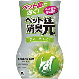 【１６個セット】 消臭元 ペット用 ティーグリーン(400mL) ×１６個セット　１ケース分 【dcs】