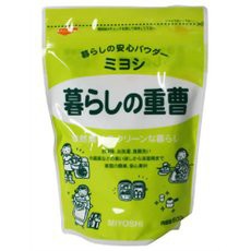 【５個セット】ミヨシ 暮らしの重曹(600g) ×５個セット 