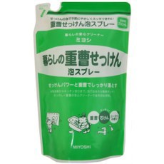 暮らしの重曹 せっけん泡スプレー 詰替(230mL) 