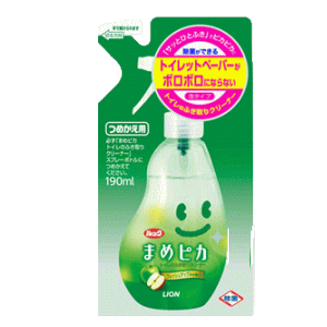 ルック まめピカ トイレのふき取りクリーナー つめかえ用(190mL)  