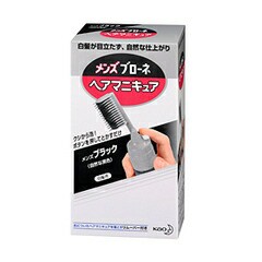 【２４個セット】【１ケース分】 メンズブローネ ヘアマニキュア メンズブラック クシつき(72g(リムーバー8mL)) ×２４個セット　１ケー