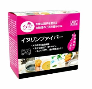 【２４個セット】【１ケース分】 新日配薬品 イヌリンファイバー 粉末タイプ 30包×２４個セット　１ケース分　※軽減税率対象品