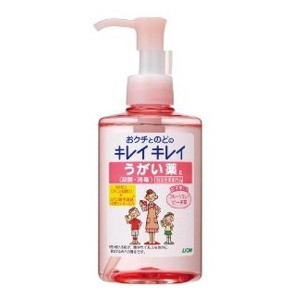 キレイキレイ うがい薬 フルーツミント ピーチ味 200mL 