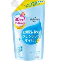 【２６個セット】【１ケース分】 ナイーブ お風呂で使えるクレンジングオイル 詰替用(220mL)×２６個セット　１ケース分 【dcs】