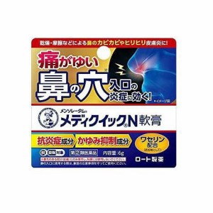 【第(2)類医薬品】メンソレータム　メディクイックN軟膏6ｇ