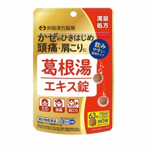 【第2類医薬品】 井藤漢方 葛根湯エキス錠 63粒 かっこんとう