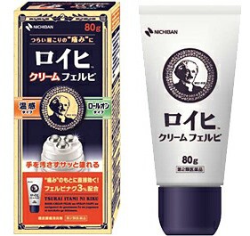 【第2類医薬品】【２０個セット】ニチバン　ロイヒ クリーム フェルビ 80g×２０個セット 