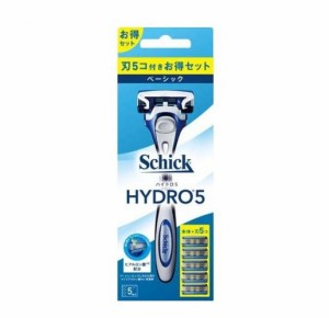 シック ハイドロ5 ベーシック コンボパック 本体+刃5個付(1セット)【k】【mor】【ご注文後発送までに2週間前後頂戴する場合がございます