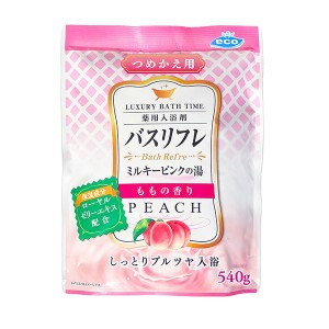 ライオンケミカル バスリフレ 薬用入浴剤 ももの香り 詰め替え【ori】