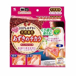 【１０個セット】【季節限定】  小林製薬 桐灰 あずきのチカラ どこでもベルト(1個)×１０個セット 【k】【ご注文後発送までに1週間前後