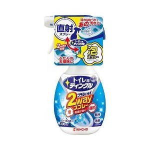 【２４個セット】【１ケース分】 トイレ用ティンクル 直射・泡2WAY 本体 300mL ×２４個セット　１ケース分