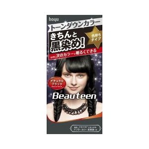 【２７個セット】【１ケース分】 ビューティーン トーンダウンカラー ナチュラルブラック 32g+96mL+5mL ×２７個セット　１ケース分