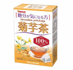 【２０個セット】【１ケース分】 山本漢方 菊芋茶100％ 3g ×20包 ×２０個セット　１ケース分 【dcs】 ※軽減税率対象品【t-2】