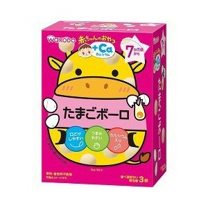 【２４個セット】【１ケース分】 赤ちゃんのおやつ+Ca カルシウム たまごボーロ 45g(15g*3袋入)×２４個セット　１ケース分 【dcs】 ※軽