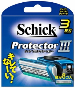 シック プロテクタースリー 替刃 (8コ入) 【k】【ご注文後発送までに1週間前後頂戴する場合がございます】