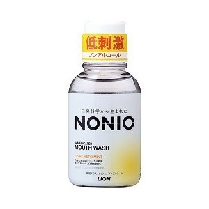 ノニオ マウスウォッシュ ノンアルコール ライトハーブミント 80mL 