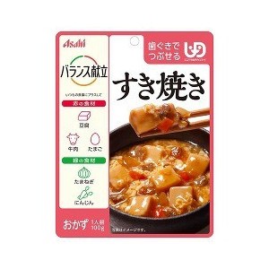 【２４個セット】【１ケース分】 バランス献立 すき焼き 100g×２４個セット　１ケース分 【dcs】 ※軽減税率対象品