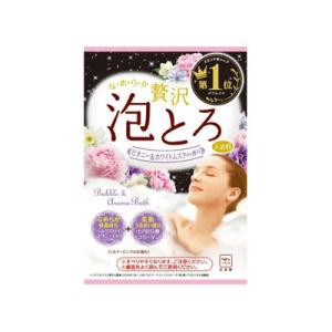 お湯物語 贅沢泡とろ入浴料 ピオニー＆ホワイトムスクの香り(30g)