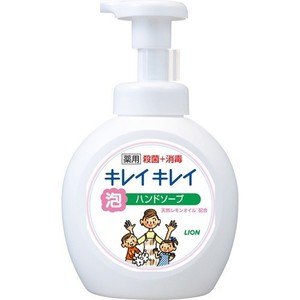 【３個セット】 キレイキレイ 薬用泡ハンドソープ シトラスフルーティの香り 本体 大型サイズ 500mL ×３個セット 