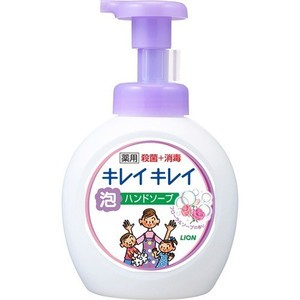 【５個セット】 キレイキレイ 薬用泡ハンドソープ フローラルソープの香り 本体 大型サイズ 500mL ×５個セット 