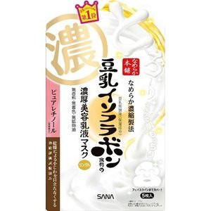 【３６個セット】【１ケース分】 サナ なめらか本舗 リンクルジェル乳液マスク 25g*5枚入×３６個セット　１ケース分 【dcs】