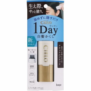 【２４個セット】【１ケース分】 ホーユー シエロ ワンデー白髪かくし ナチュラルブラック(9ml)×２４個セット　１ケース分 【dcs】