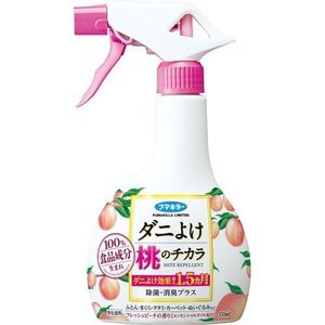 【１５個セット】【１ケース分】 フマキラー ダニよけ桃のチカラ 350mL ×１５個セット　１ケース分 【dcs】【k】【ご注文後発送までに1