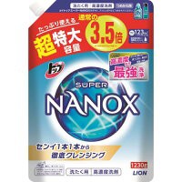 【５個セット】トップ スーパーナノックス 高濃度 洗濯洗剤 液体 詰め替え 超特大 1230g×５個セット 