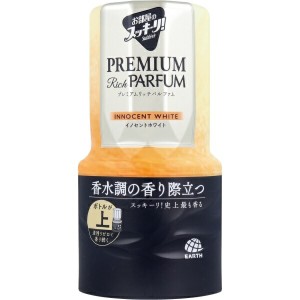 アース製薬 お部屋のスッキーリ！Sukki-ri！ プレミアムリッチパルファム イノセントホワイト(400ml)