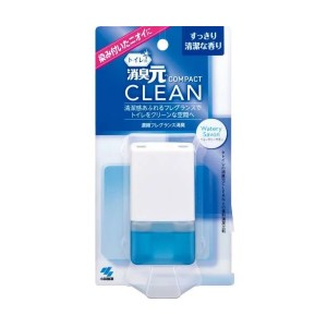 小林製薬 トイレの消臭元 CLEAN COMPACT ウォータリーサボンの香り 54ml