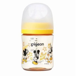 ピジョン 母乳実感 哺乳びん プラスチック Disney 160ml(1個)【k】【ご注文後発送までに1週間前後頂戴する場合がございます】