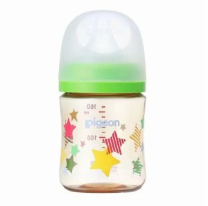 【５個セット】ピジョン 母乳実感 哺乳びん プラスチック Star 160ml(1個)×５個セット 【k】【ご注文後発送までに1週間前後頂戴する場合