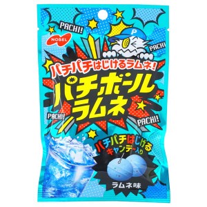 【５個セット】ノーベル製菓 パチボールラムネ 30g×５個セット  ※軽減税率対応品