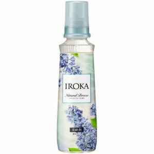 【１２個セット】【１ケース分】 フレア フレグランス IROKA 柔軟剤 ナチュラルブリーズの香り 本体(570ml) ×１２個セット　１ケース分 