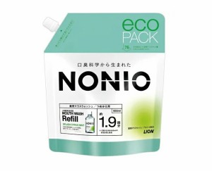 ライオン ノニオ マウスウォッシュ スプラッシュシトラスミント つめかえ用(950ml)