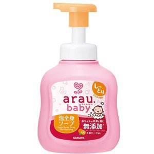 アラウベビー 泡全身ソープ しっとり 本体(450ml)