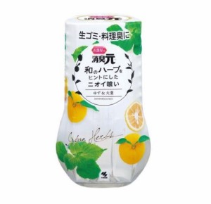 小林製薬 お部屋の消臭元 和のハーブ ゆず＆大葉(400ml)