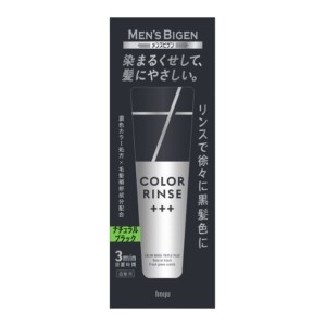 【５個セット】 メンズビゲン カラーリンストリプルプラス ナチュラル　ブラック(120g)×５個セット　