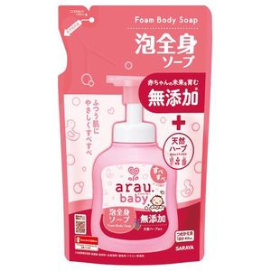 アラウベビー 泡全身ソープ 詰替(400ml)【mor】