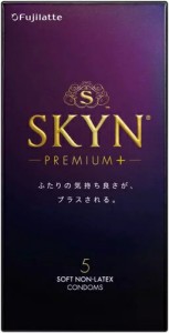 【１０個セット】不二ラテックス　　SKYN PREMIUM+　5個入  ×１０個セット 【k】【ご注文後発送までに1週間前後頂戴する場合がございま