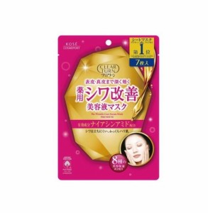 【２０個セット】コーセー クリアターン 薬用 シワ改善 美容液マスク(7枚入)×２０個セット 