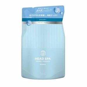 【３個セット】 P&G h＆s 深体験ヘッドスパ リフレッシュ・さらつや シャンプー 詰め替え(350g)×３個セット 