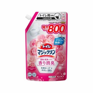 【５個セット】トイレマジックリン消臭・洗浄スプレー　エレガントローズの香り替え800ｍｌ×５個セット 