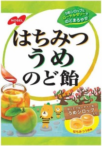 【３個セット】ノーベル製菓 はちみつうめのど飴 110g×３個セット  ※軽減税率対象品