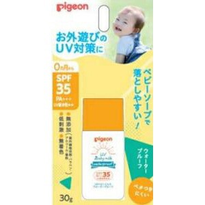 【３０個セット】【１ケース分】ピジョン　ＵＶベビーミルク　ウォータープルーフ　ＳＰＦ３５（３０ｇ）×３０個セット　１ケース分【k