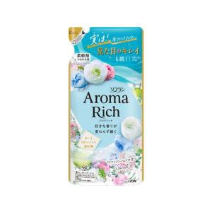 【３個セット】 ライオン　ソフラン　アロマリッチ　 サラ つめかえ用　 380ml×３個セット 