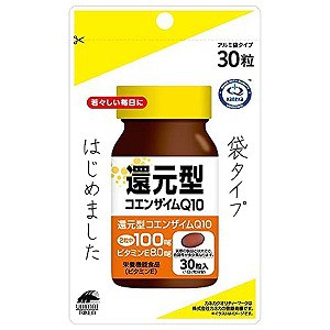 【１０個セット】 ユニマットリケン 還元型コエンザイムQ10 (30粒入) ×１０個セット 【s】   ※軽減税率対象品